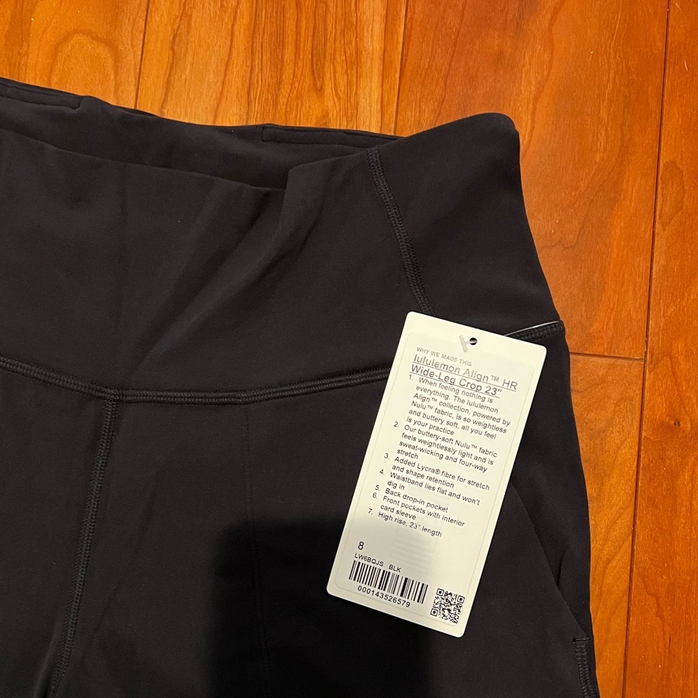 Lululemon Align HR Wide Leg Crop 23”